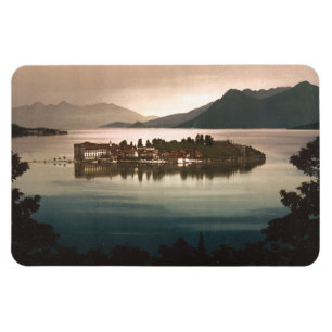Isola Bella by Moonlight, Lake Maggiore, Italy Magnet