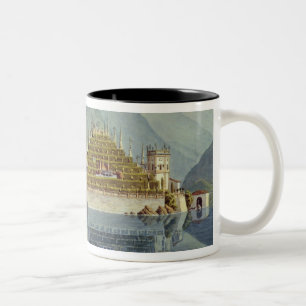 Isola Bella, Lake Maggiore: the terraced gardens, Two-Tone Coffee Mug