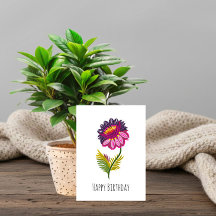 Isolated flower