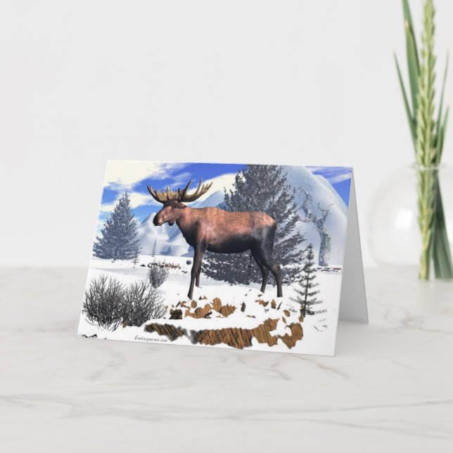 Isolated Majasty, Holiday Card (Front)