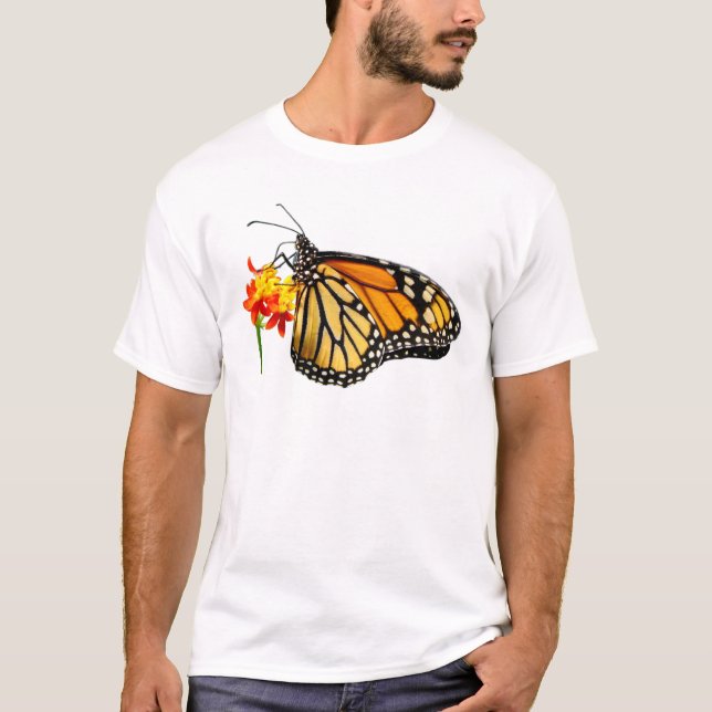 Isolated monarch butterfly T-Shirt (Front)