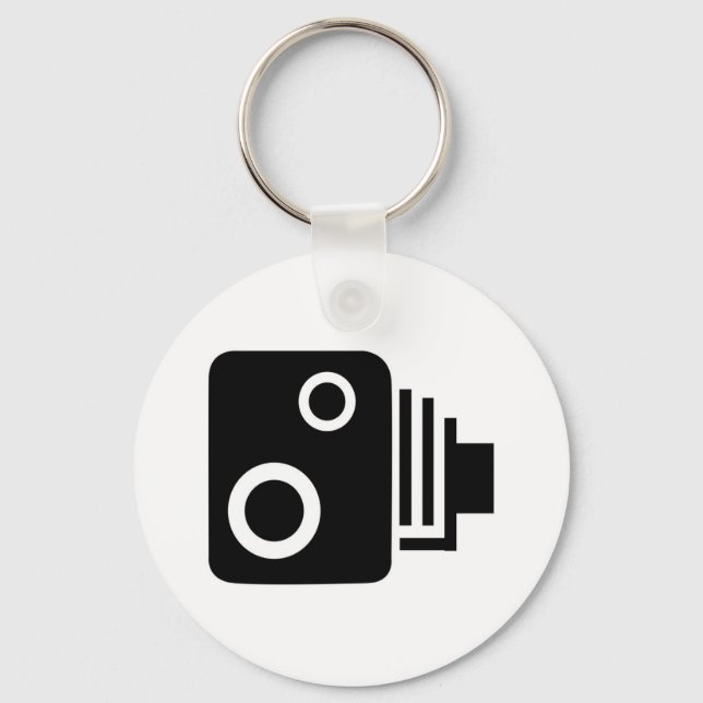 Isolated Speed Camera Key Ring (Front)
