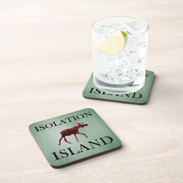 Isolation Island Clue Coaster (Right Side)