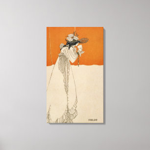 Isolde, illustration from 'The Studio', 1895 (lith Canvas Print