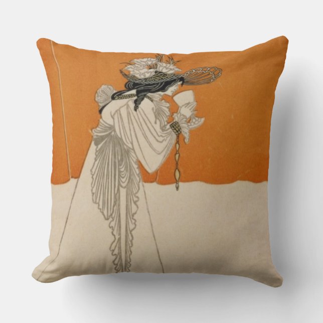 Isolde, illustration from 'The Studio', 1895 (lith Cushion (Front)
