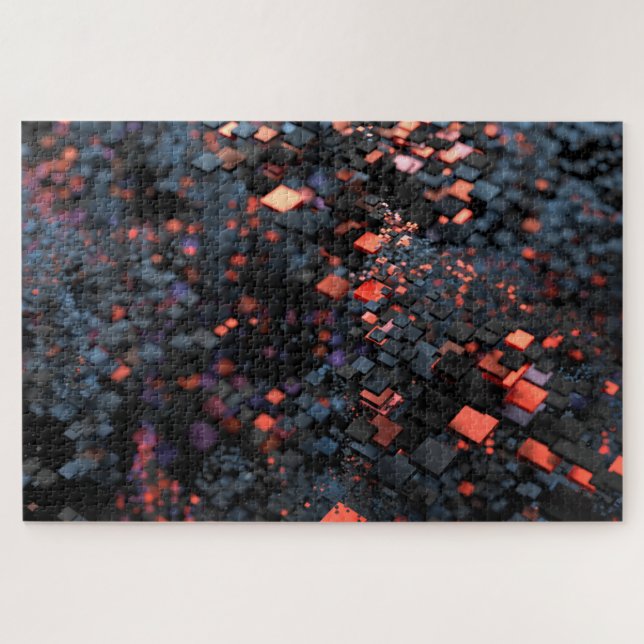 Isometer (Black) Jigsaw Puzzle (Horizontal)