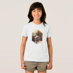 "Isometric Programmer Tattoo Studio Cube T-Shirt  Tri-Blend Shirt