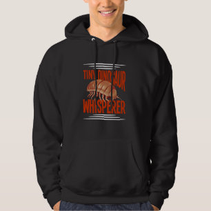 Isopod Lover Tiny Dinosaur Whisperer Rollie Pollie Hoodie