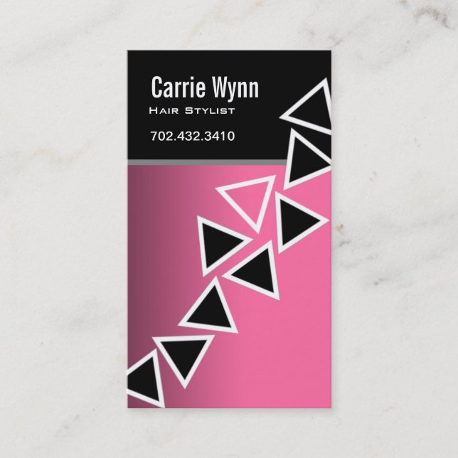 Isoseles Trail custom designer business card (Front)