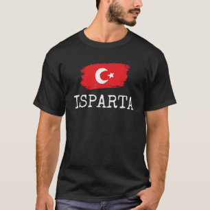 Isparta City Turkey Vacation Town Turkish Trip Wom T-Shirt