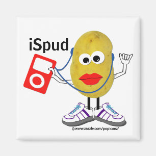 'ispud' humourous parody Magnet