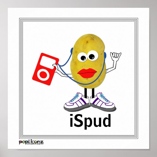 'ispud' humourous parody Poster (Front)