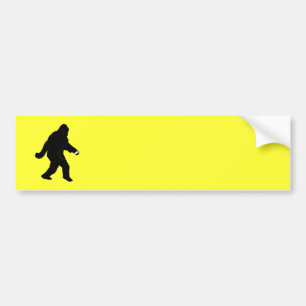 iSquatch (Change Background Colour) Bumper Sticker