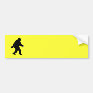 iSquatch (Change Background Colour) Bumper Sticker