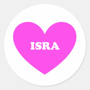 Isra Classic Round Sticker