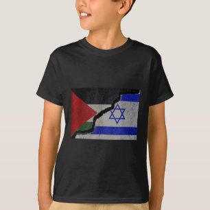 Israel And Palestine Unity - Stop War  T-Shirt