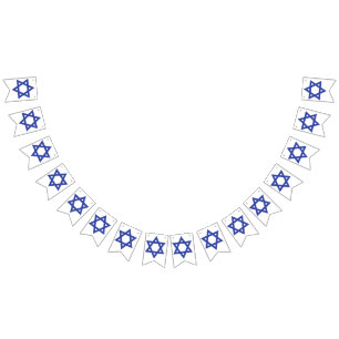 Israel Anniversary Independence Day  Bunting