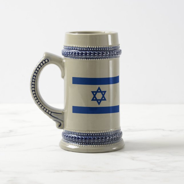 israel beer stein (Left)