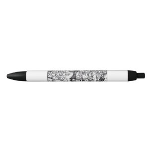 Israel crosses the Red Sea Black Ink Pen