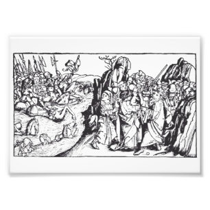 Israel crosses the Red Sea Photo Print