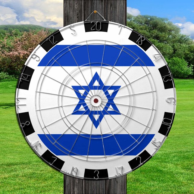 Israel Dartboard & Israeli Flag / game board (Creator Uploaded)