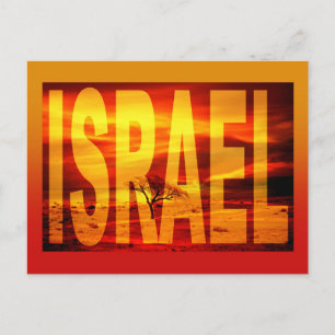 israel dead sea postcard