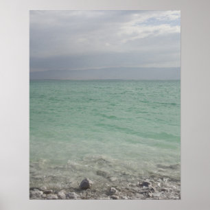 Israel, Dead Sea, seascape Poster