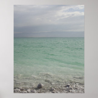 Israel, Dead Sea, seascape Poster