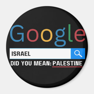 israel did you mean Palestine research graghic tee Magnet