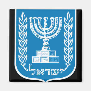 israel emblem magnet