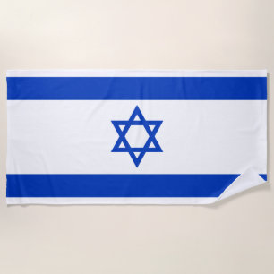 Israel flag  beach towel