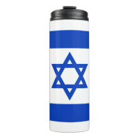 Israel flag blue and white modern patriotic