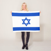 Israel flag blue Star of David