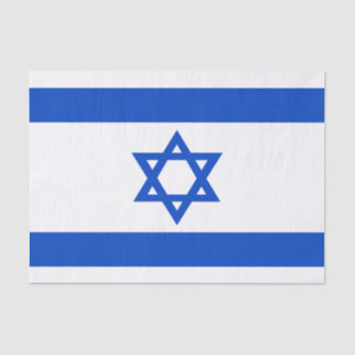 Israel flag blue Star of David Tissue Paper