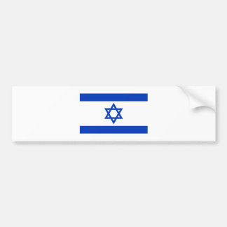 Israel Flag Bumper Sticker