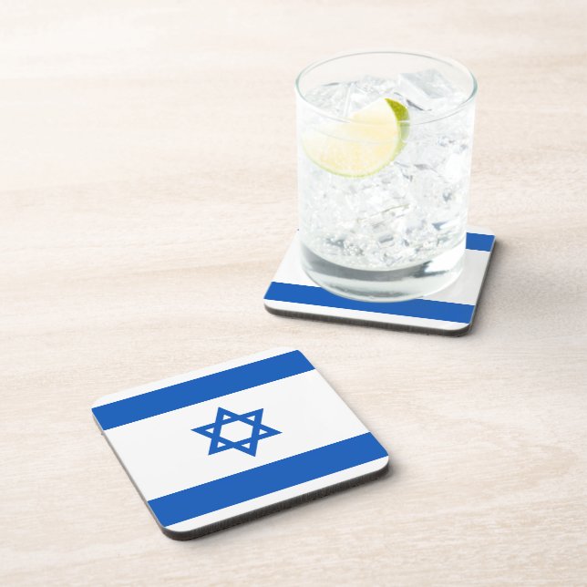 Israel Flag Coaster (Right Side)