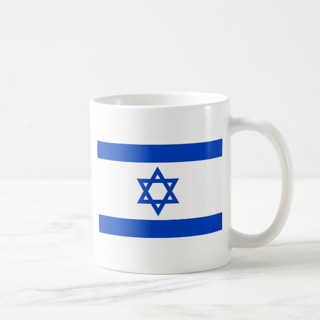 Israel Flag Coffee Mug (Right)