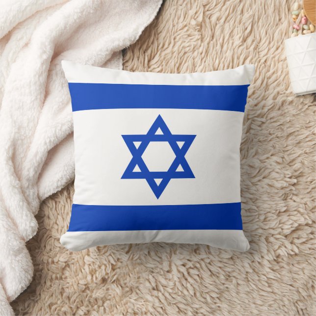Israel flag cushion (Blanket)