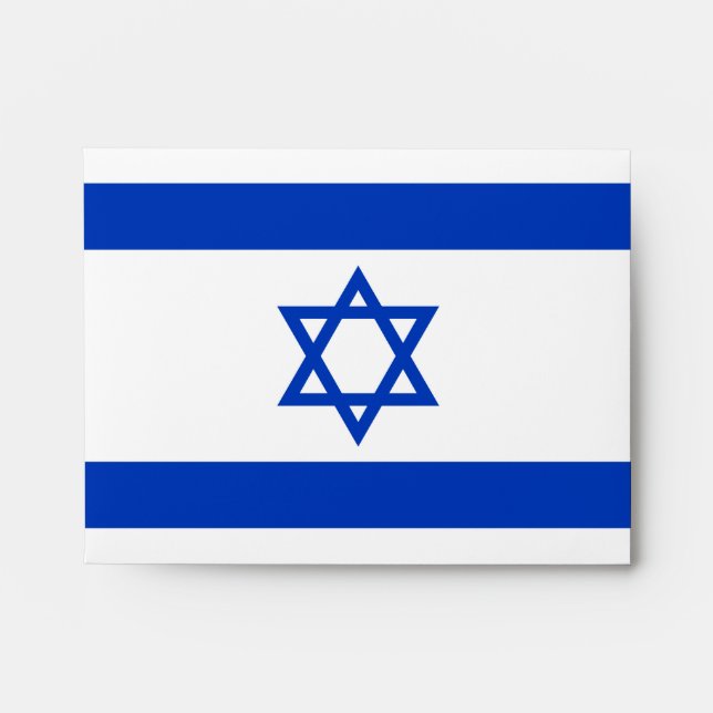 Israel Flag Envelopes (Front)