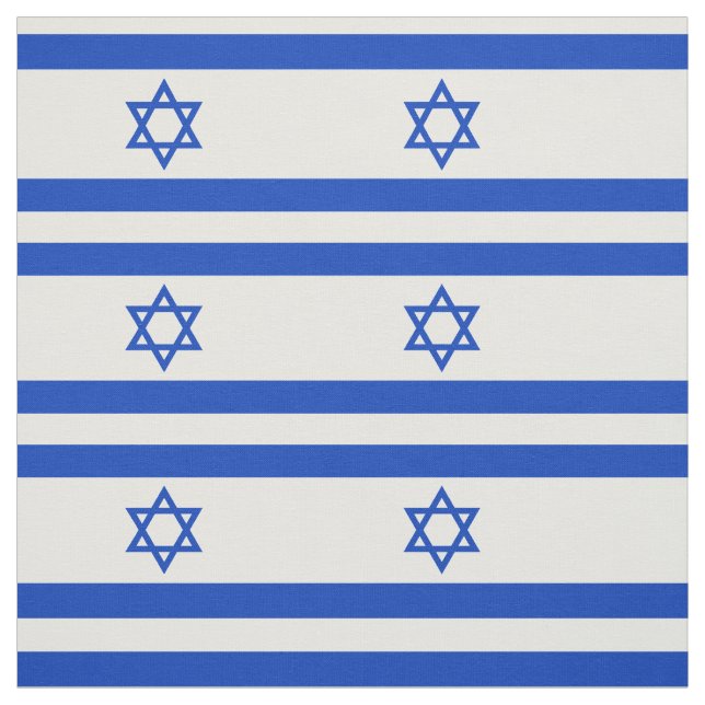 Israel Flag Fabric (Swatch)