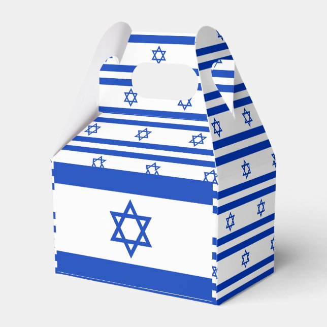 Israel Flag Favour Box (Back Side)
