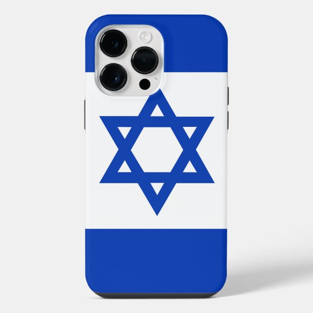 Israel flag iPhone case (Back)