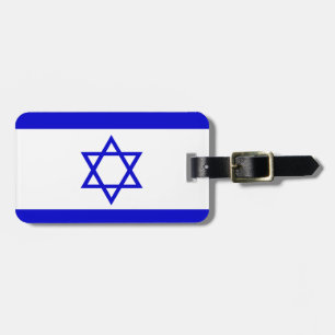 Israel Flag Luggage Tag