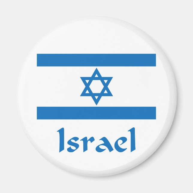 Israel Flag Magnet (Front)