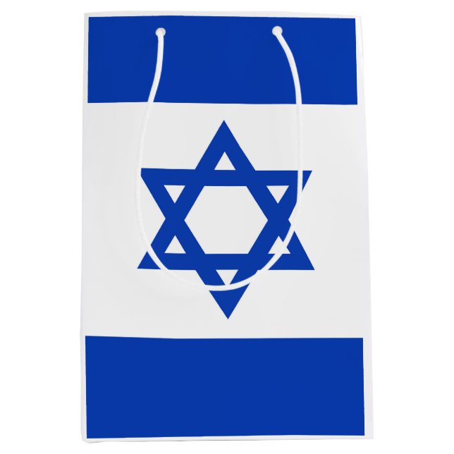 Israel flag medium gift bag (Front)