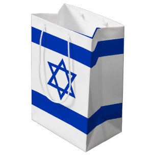 Israel Flag Medium Gift Bag