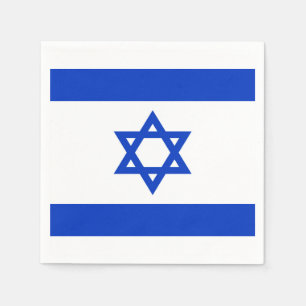 Israel Flag Napkin