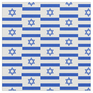 Israel Flag National Trendy Fabric /fashion