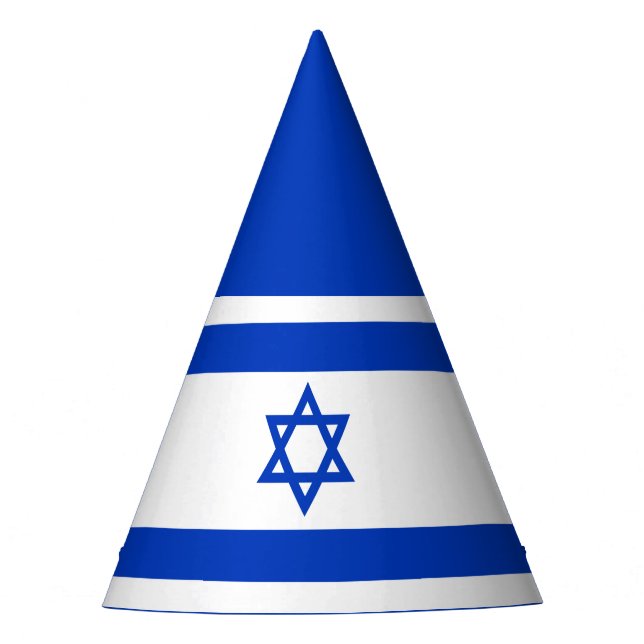 Israel flag  party hat (Front)