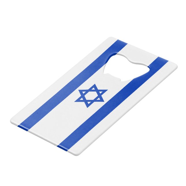 Israel flag patriotic modern (Front Angled)